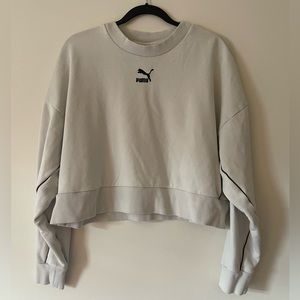 Puma cropped sweatshirt